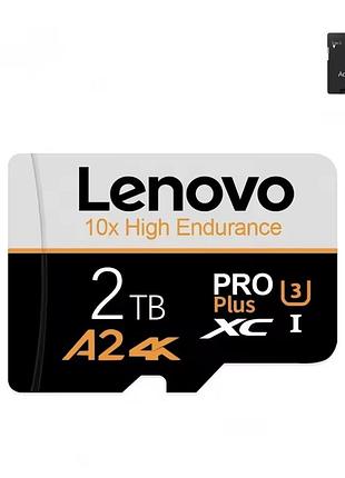 Micro sd card lenovo high endurance 2tb/a2/4k/u3/xc1