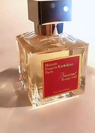 Maison francis kurkdjian baccarat rouge 540