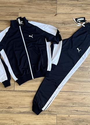 Спортивний костюм puma розмір s темносиній