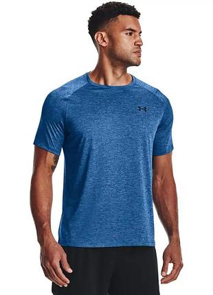 Футболка under armour tech 2.0 blue l