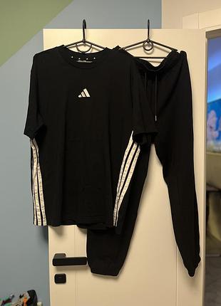 Футболка adidas штани джогери