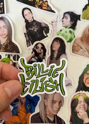 Наклейки/наліпки з billie ellish