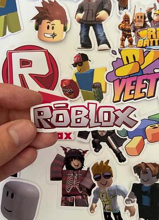 Наклейки/наліпки roblox