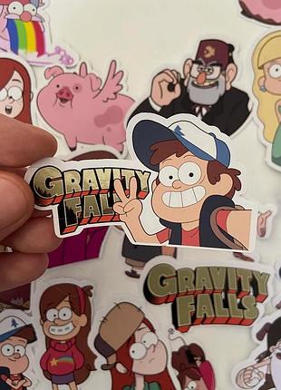Наклейки/наліпки з gravity falls
