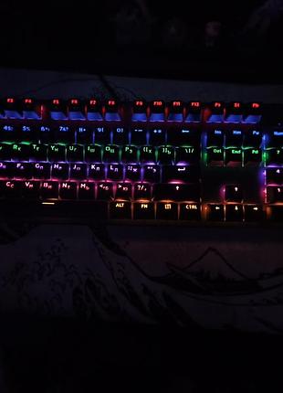 Клавиатура hator starfall rainbow, с дефектом