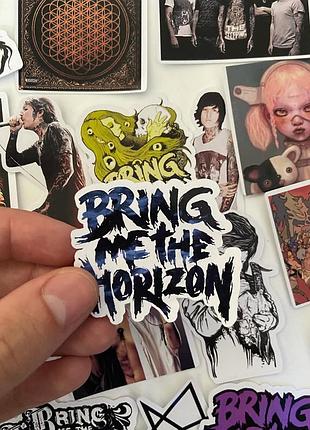 Наклейки/наліпки з bring me the horizon