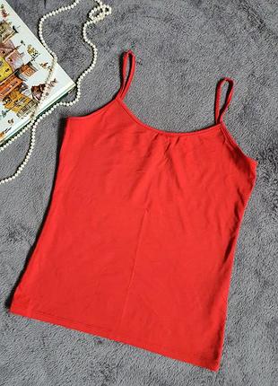 Червона майка zara