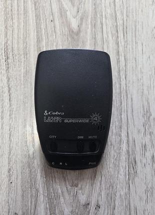 Радар детектор cobra laser superwide rdl-212sw
