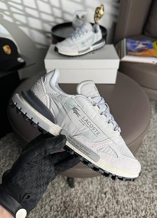 Женские кроссовки lacoste elite active light grey