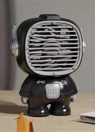 Міні вентилятор на акумуляторі астронавт k9 portable fan