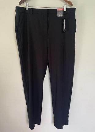 Чорні класичні брюки m&s the freya relaxed straight