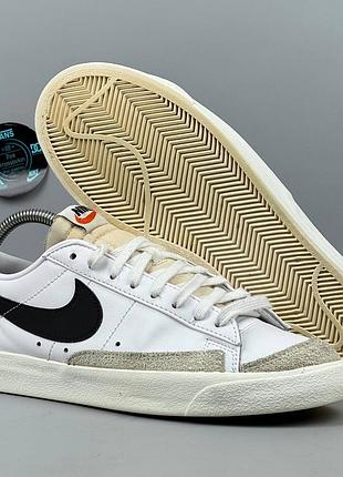 Nike blazer low 77 кеды кеди кроссовки кросівки обувь взуття шкіра черевики демисезон ботинки кожа классика блейзер найк sb скейт шузы