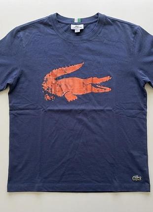 Стильна чоловіча футболка lacoste (оригінал)