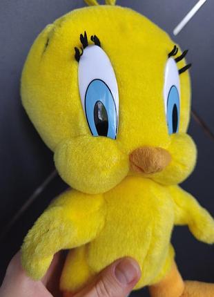 Твити оригинал warner bros, мягкая игрушка лони тюнз (tweety) 3