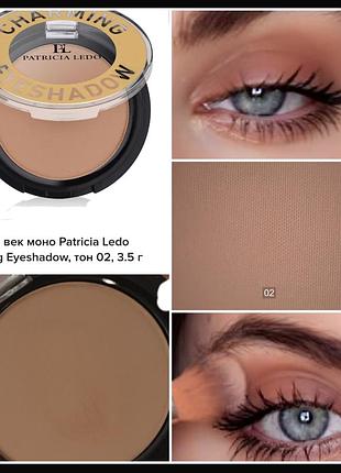 Patricia ledo eyeshadow 02  матовые тени для глаз