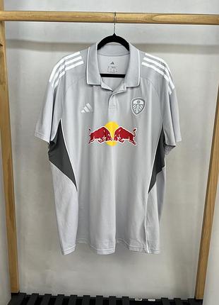 Тренувальна футболка-поло leeds united adidas