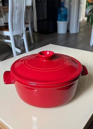 Кастрюля керамическая emile henry casseroles &amp; pots 4 л