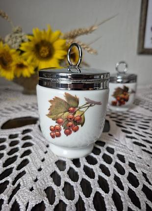 Фарфоровый крдлер на 2 яйца royal worcester