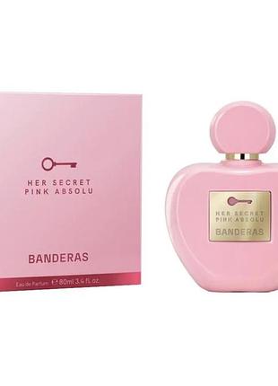 Antonio banderas her secret pink absolu edp оригінал новий парфум