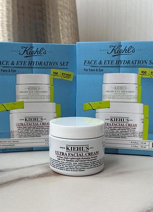 Зволожуючий крем зі скваланом для обличчя kiehl's ultra facial cream since 1851