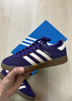 Кеди adidas munchen purple 2