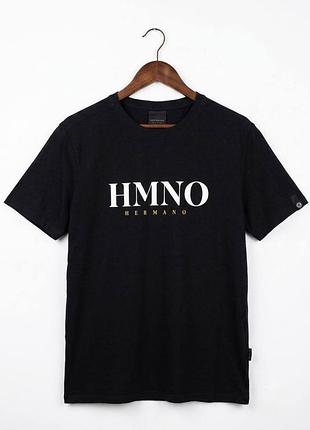 Стильна футболка hermano black оригінал xl чорна