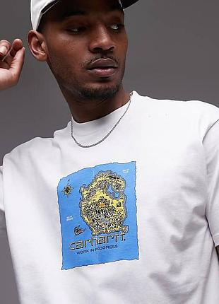 Carhartt wip old world новая оригинальная футболка