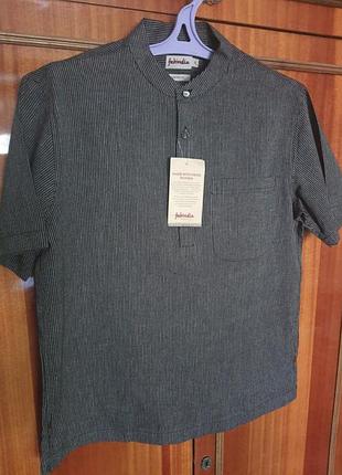 Gabindia comfort fit новая с этикеткой  100% хлопковая летняя рубашка