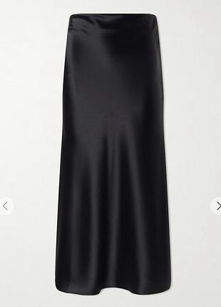 Сатинова (атласна) спідниця від zara в розмірi xl
