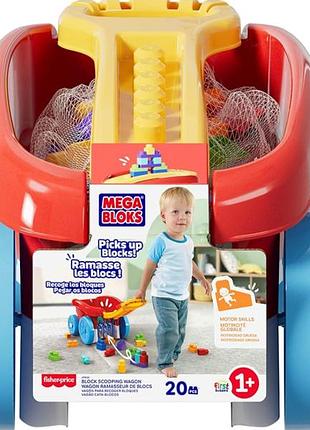 Игрушечный экскаватор-погрузчик viking toys с ковшом для песка, пластиковая машинка для детей, красно-синий