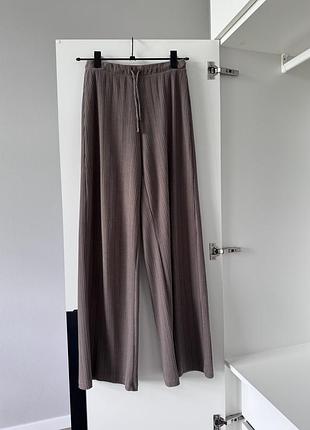Широкі штани брюки zara