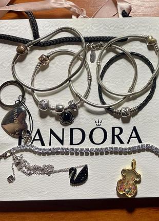 Браслет pandora ,17,18,19,20 см
