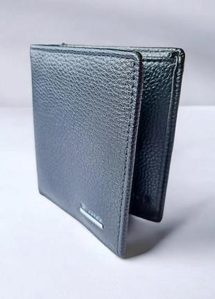 Кошелёк зажим купюр мужской из искусственной кожи чёрный prensiti 072_eco_black