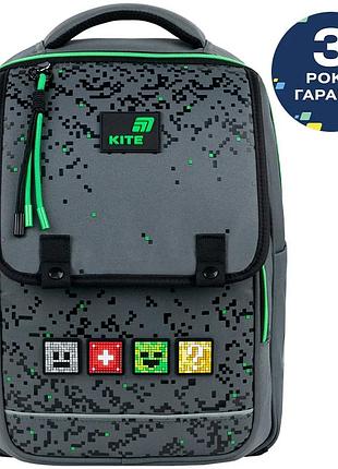 Рюкзак школьный kite education pixel k26-772m-2