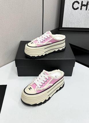 Кеди на платформі chanel 12-14 робочих днів