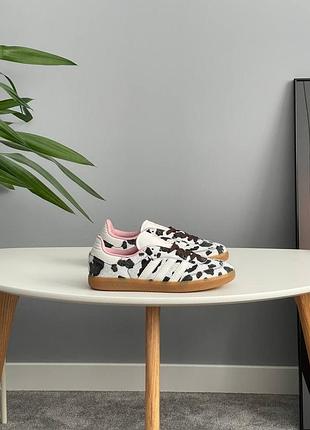 Кросівки adidas samba og cow print