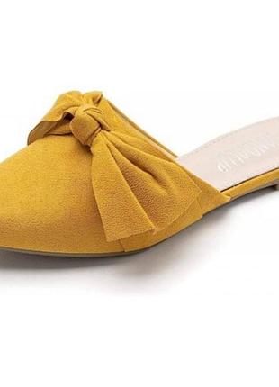 Сабо 42-43 шльопки бант шльопанці