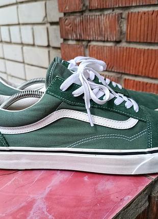 Кеды vans old skool green