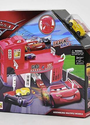 Паркінг-гараж track race cars з машинками 635