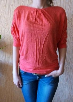 Кофточка кораловая