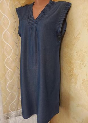 Сукня esmara 100% ліоцелл l-xl синій колір