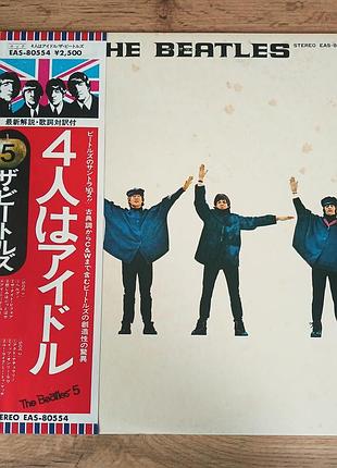 The beatles - help! (japan, obi, eas-80554)