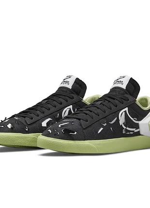 Мужские кроссовки nike blazer low black do9373-001 acronym оригинал размер 42.5 27 см найк блейзер