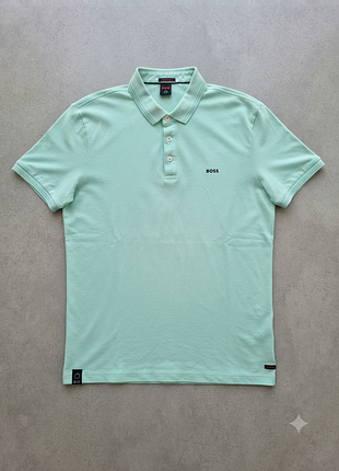 Мужское поло boss (regular fit)
