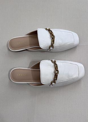 Туфлі/ мюлі marisa / тапки з натуральної шкіри guess