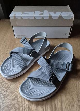 Сандалі native shoes zurich pgngry/dblgry/clougry, розм.41