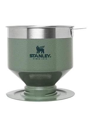 Заварник для кави stanley classic perfect-brew pour over set hammertone green 590 ml