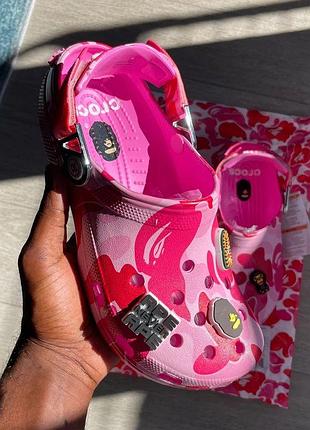 Крокс bape/crocs бейп/крокси бейп
