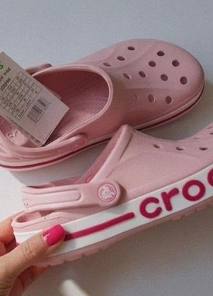 Сабо  crocs bayaband pink