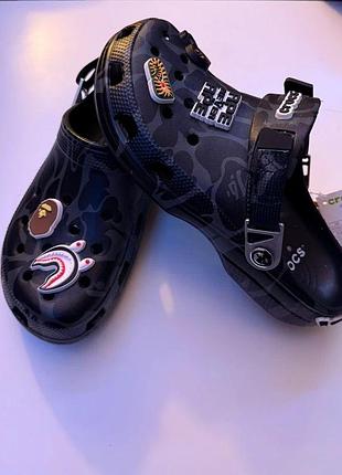 Crocs bape/крокс бейп/крокси унісекс